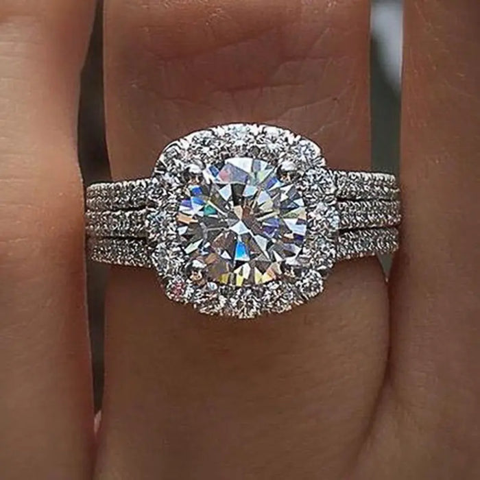 Eternal Radiance Cubic Zirconia Ring