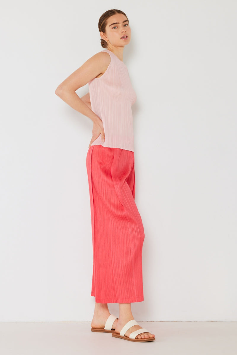 Marina West Elegance Pleated Wide-Leg Pants