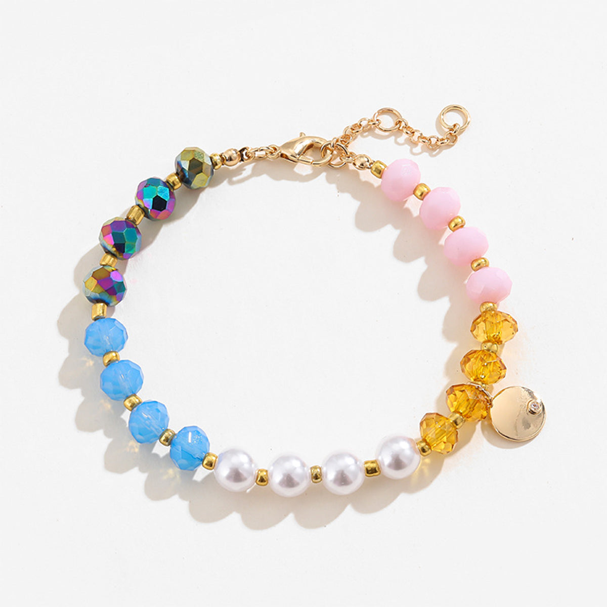 Poshli Panache Contrast Bead Bracelet