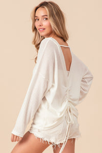 Sunset Breeze Backless Tee