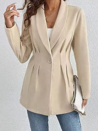 Sophisticated Buttoned Blazer