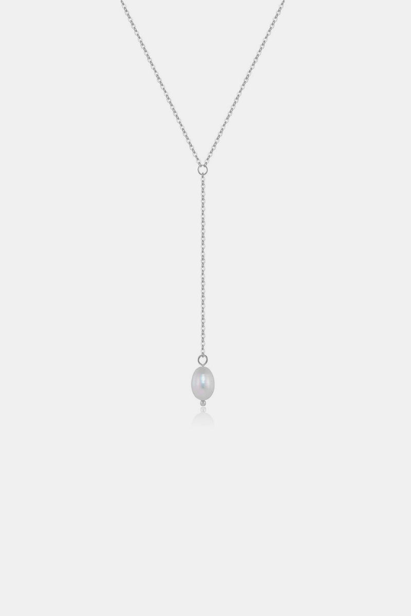 Luminous Elegance Pearl Drop Necklace