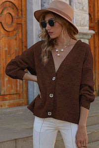 Chic Comfort V-Neck Knit Cardigan