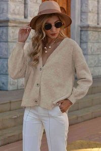 Chic Comfort V-Neck Knit Cardigan