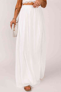 Chic Allure Split Maxi Skirt