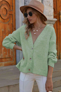 Chic Comfort V-Neck Knit Cardigan