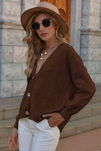 Chic Comfort V-Neck Knit Cardigan