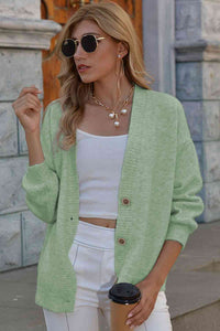 Chic Comfort V-Neck Knit Cardigan