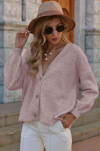 Chic Comfort V-Neck Knit Cardigan