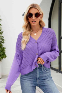 Chic Charm V-Neck Cardigan