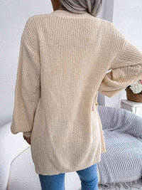 Cozy Charm Cable-Knit Cardigan