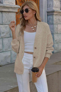 Chic Comfort V-Neck Knit Cardigan