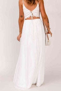 Chic Allure Split Maxi Skirt