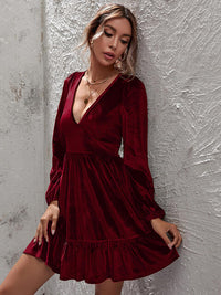 Velvet Elegance Dress